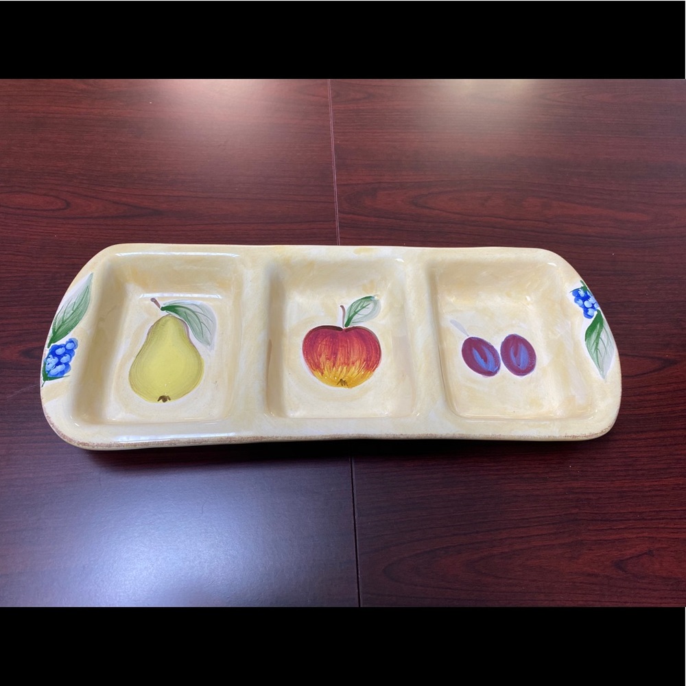 Mesa Int’l 3 Section serving platter